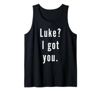 Luke? Ti ho preso. Canotta