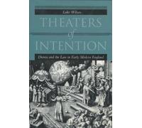 Luke Wilson Theaters of Intention (Copertina rigida)