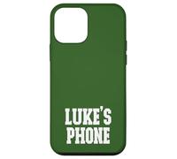 Luke's Phone Nome Luke Personalizzato Bianco Verde Custodia per iPhone 12 mini