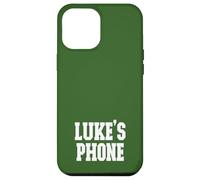 Luke's Phone Nome Luke Personalizzato Bianco Verde Custodia per iPhone 12 Pro Max