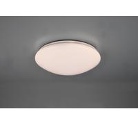 LUKIDA PLAFONIERA LED TONDA DIFFUSORE METACRILATO SATINATO CON TELECOMANDO CON FUNZIONI DI VARIAZIONE LUCE CALDA E FREDDA, REGOLAZIONE INTENSITA' DI LUCE E LUCE NOTTURNA D. 40CM