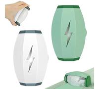 LUKIUP Lavabile Riutilizzabile Sticky Roller, 2PCS Spazzola Adesiva Peli Animali, Lint Remover for Togli Peli Animali, per Vestiti, Casa, Domestici(Verde e Bianco)