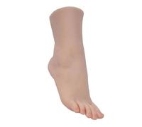 LUKMNGCB Manichino for Piedi in Silicone di Grandi Dimensioni con Tutte Le Ossa, dei scheletriche simulate, Caviglia for Esposizione Scarpe e Calzini, Taglia 50 Pulizia completata(Right Foot)
