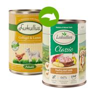 Lukullus Adult senza cereali 6 x 400 g - Tacchino & Trota