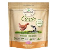 Lukullus Classic Junior Pollo & Salmone - 1 kg Nuova ricetta