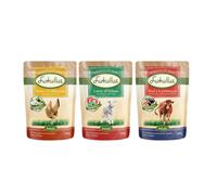 Lukullus in buste Pacco misto 6 x 300 g Alimento umido per cane - Mediterraneo: Italia, Francia, Spagna