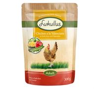 Lukullus in buste Pollo in Paella e Verdure 6 x 300 g Umido cane Pollo alla Valenciana