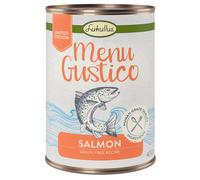 Lukullus Menu Gustico - Salmone con Carote, Erba Medica e Spinaci - 6 x 400 g