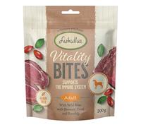 Lukullus Vitality Bites Cinghiale Snack senza cereali per cane - Set%: 3 x 200 g