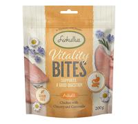 Lukullus Vitality Bites Pollo Supporto alla digestione Snack per cani - 200 g