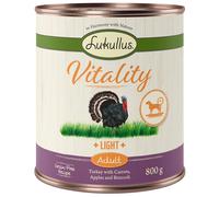 Lukullus Vitality Light Tacchino umido senza cereali cane - 6 x 800 g