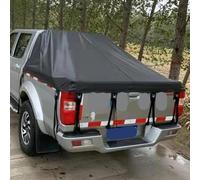LUKYWANG Copri Auto per Esterno Copertura del cassone del Pick-up Copertura Auto(Black,8.0-ft. Bed)