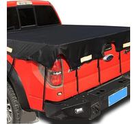 LUKYWANG Copri Auto per Esterno Copertura for cassone di Pick-up con Cinghia Elastica, Telo Impermeabile Oxford for Il carico Copertura Auto(M)