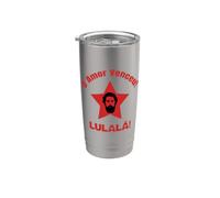Lula Brasile L'amore ha vinto Lulala Lula Lá Bicchiere termico in acciaio inox doppia parete