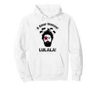 Lula Brasile L'Amore ha Vinto Lulala Lula Lá Felpa con Cappuccio