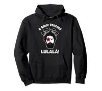 Lula Brasile L'Amore ha Vinto Lulala Lula Lá Felpa con Cappuccio