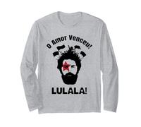 Lula Brasile L'Amore ha Vinto Lulala Lula Lá Maglia a Manica