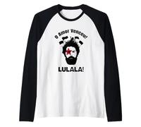 Lula Brasile L'Amore ha Vinto Lulala Lula Lá Maglia con Maniche Raglan
