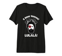 Lula Brasile L'Amore ha Vinto Lulala Lula Lá Maglietta Premium