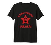 Lula Brasile L'Amore ha Vinto Lulala Lula Lá Maglietta Premium