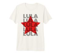 Lula del Brasile Stile retrò Tipografia Arte Maglietta Premium