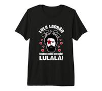 Lula Ladrão Roubou Nosso Coração Lula Brasil Maglietta Premium