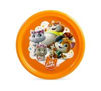 Lulabi 747786 44 Gatti Piatto Piano Cm22.5, Polipropilene