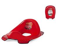 Lulabi Disney Cars Riduttore WC Rigido Rosso - Semplice da Usare, Facile da Pulire, con Design Cars per Bambini, Adatto a Toilette Standard