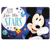 Lulabi Disney Mickey Cosmo Set 12 Tovagliette, Polipropilene, 45x30cm, Blu, Multicolore