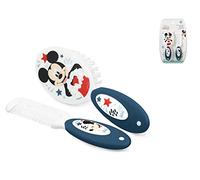 Lulabi Disney Mickey Icon Set Spazzola e Pettine, Polipropilene