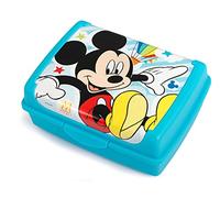 Lulabi Disney Mickey Simply Porta Pranzo per Bambini 900 ml, Lunch Box con Topolino, Contenitore Porta Merenda in Polipropilene 17x13x6,5 cm