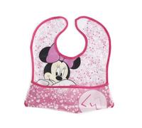 Lulabi Disney Minnie, Bavaglino, Plastica, 30x28 cm, Rosa, 0+ mesi