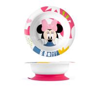 Lulabi Disney Minnie Piatto in Melamina con Base Antiscivolo