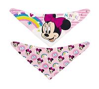 Lulabi Disney Minniesimply Set 2 Bavaglini in Cotone