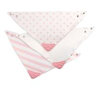 Lulabi Girl Set 3 Bavaglini Bandana in Cotone