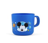 Lulabi Mickey Cosmo Mug in Polipropilene, Blu, 24cl - Tazza Divertente con Design Mickey Mouse, Resistente e Sicura per Bambini