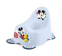 Lulabi Mickey Icon Vasino Bimbo in Polipropilene con Piedini in Gomma Antiscivolo