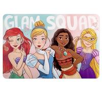 Lulabi Princess Girlpower Set 12 Tovagliette in Polipropilene - 45x30 cm, Design Colorato con Principesse Disney, Licenza Ufficiale
