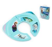 LULABI Riduttore WC Pieghevole Frozen per Bambini - Personaggi Anna, Elsa e Olaf - Seduta Morbida e Comfort - Portatile e Facile da Trasportare - Ideale per Spannolinamento