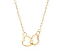 LuLiyLdJ Collana da Donna Personalizzata, Ciondolo a Cuore, Collana a Cuore, Gioielli per Le vostre Figlie e Mamme. Compleanno, Natale, Festa della Mamma, San Valentino