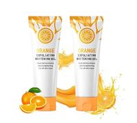 LuLiyLdJ Scrub viso alla che schiarisce le macchie scure, esfolia e migliora la texture della pelle, Per una pulizia profonda dei pori 50ml, Confezione da 1