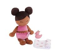 LullaBaby Bambola da Bagno Lavabile da 36 cm con Capelli Castano Scuro