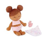 LullaBaby - Bambola da bagno lavabile da 36 cm - Corpo in morbido peluche per un vero gioco d'acqua - Carnagione olivastra e capelli castano chiaro - Bambini 2 anni +