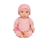 LullaBaby bambola realistica 36 cm con pigiama rosa e ciuccio