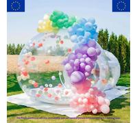 L'ultima casa delle bolle in materiale e la tenda gonfiabile. Varie dimensioni disponibili. Prodotti preferiti dai bambini. Supplemento per feste di matrimonio Only Air-blower