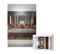L'Ultima Cena Puzzle 3000 Pezzi,Puzzle Paesaggio Pattern Design con Confezione Regalo,DIY Puzzles in Legno,Dimensione Di 81x122cm,Regalo Adulti Lntrattenimento Creativo,Collection Regali Decor,p1582t