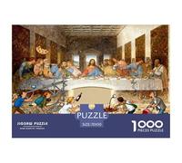L'Ultima Cena Puzzle in Legno Impermeabile DIY Puzzles Da 1000 Pezzi Per Adulti Sfidanti E Rompicapo Per Decorazioni Domestiche