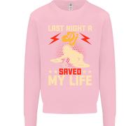 L'Ultima Notte Un DJ Ha Salvato La Mia Vita DJing Uomo Felpa Maglione