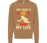 L'Ultima Notte Un DJ Ha Salvato La Mia Vita DJing Uomo Felpa Maglione