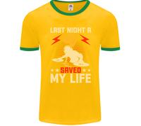 L'Ultima Notte Un DJ Ha Salvato La Mia Vita DJing Uomo Ringer T-Shirt FotL